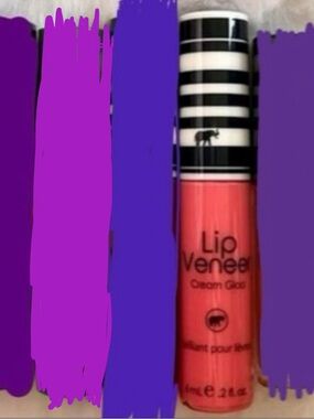 Kokie Lip Veneer Cream Gloss in Just Peachy